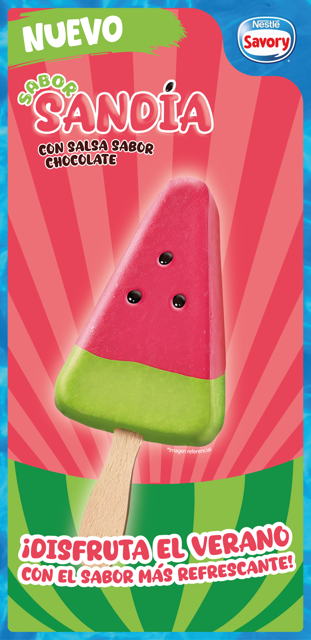 afiche sandia 35x72